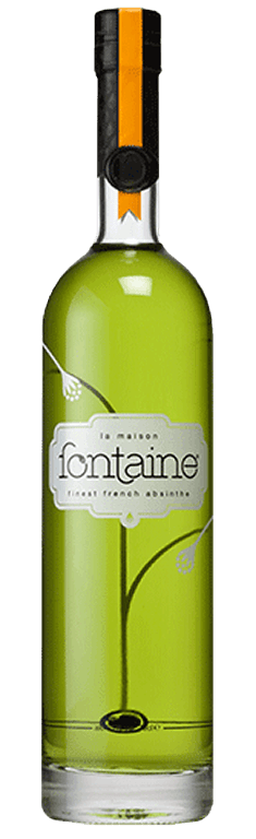 A newly crafted close relative to the Fontaine Blanche, it is our take on the green fairy – la fée verte. The Pontarlier-grown Grande
Absinthe in combination with the natural herbal coloration creates a classic complex  oral Verte with rich herbal & peppery notes.
